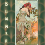 Art Nouveau Mini Advent  - The Art of Alphonse Mucha, Kit of 12 Minis + Extra Gifts ⚜️ Only a Few Kits Available