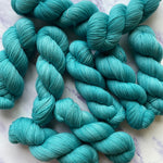 Teal Zeal, Aussie Extra Fine Fingering or Aussie Extra Fine Sock with Nylon