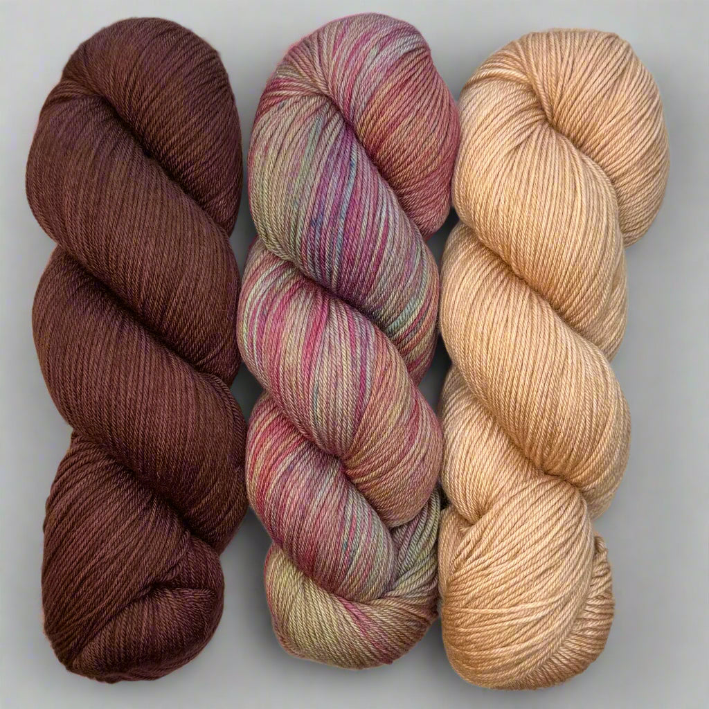 Trio: Milk Chocolate, Sugar Plum Fairy, Rose Gold