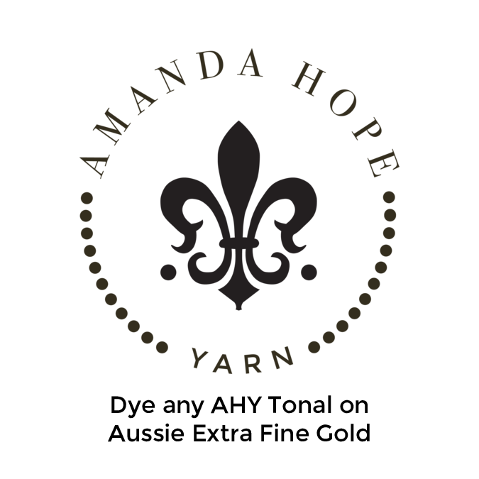 Dyed to Order Any AHY Tonal on Aussie Extra Fine Gold