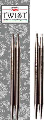 ChiaoGoo TWIST SS Lace Tips 4 inches, Various Sizes