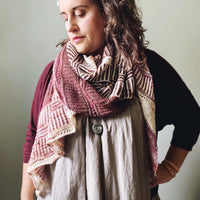 ⚜️Current Mood⚜️ by Lesley Ann Robinson,  Knit Graffiti Designs ⚜️ Original Yarn & Colors ⚜️Trio of Aussie Extra Fine Single in Sika, Sugar Plum Fairy, and Milk Chocolate