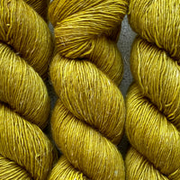 Chartreuse Jaune, Merino Linen Fingering Weight
