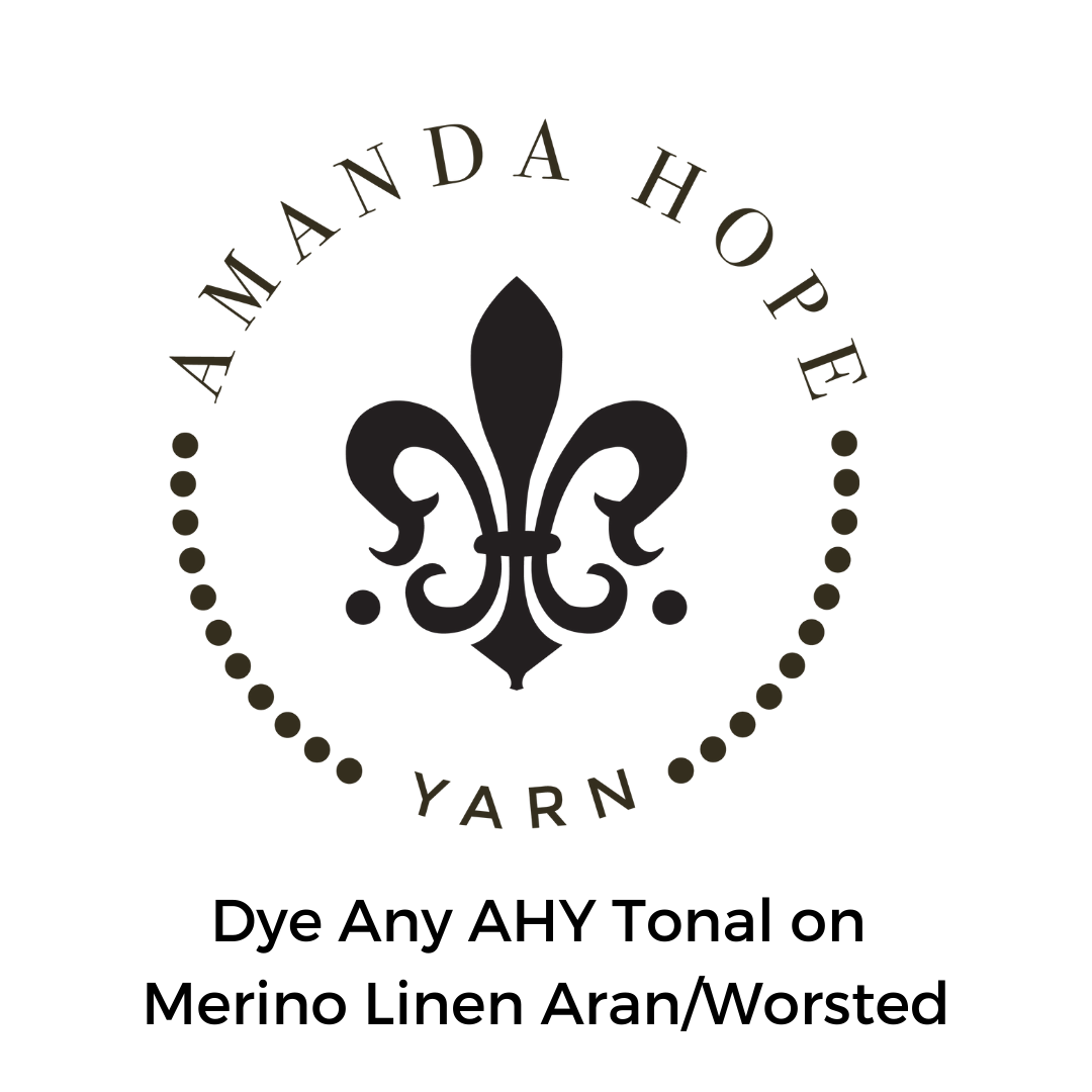 Dyed to Order Any AHY Tonal on Merino Linen Aran