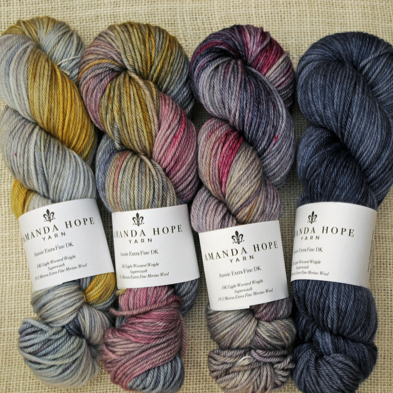 Put on A Happy Face, Aussie Extra Fine DK/Light Worsted