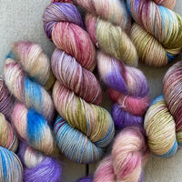 The Language of Flowers, Aussie Extra Fine Fingering or Aussie Extra Fine Sock with Nylon