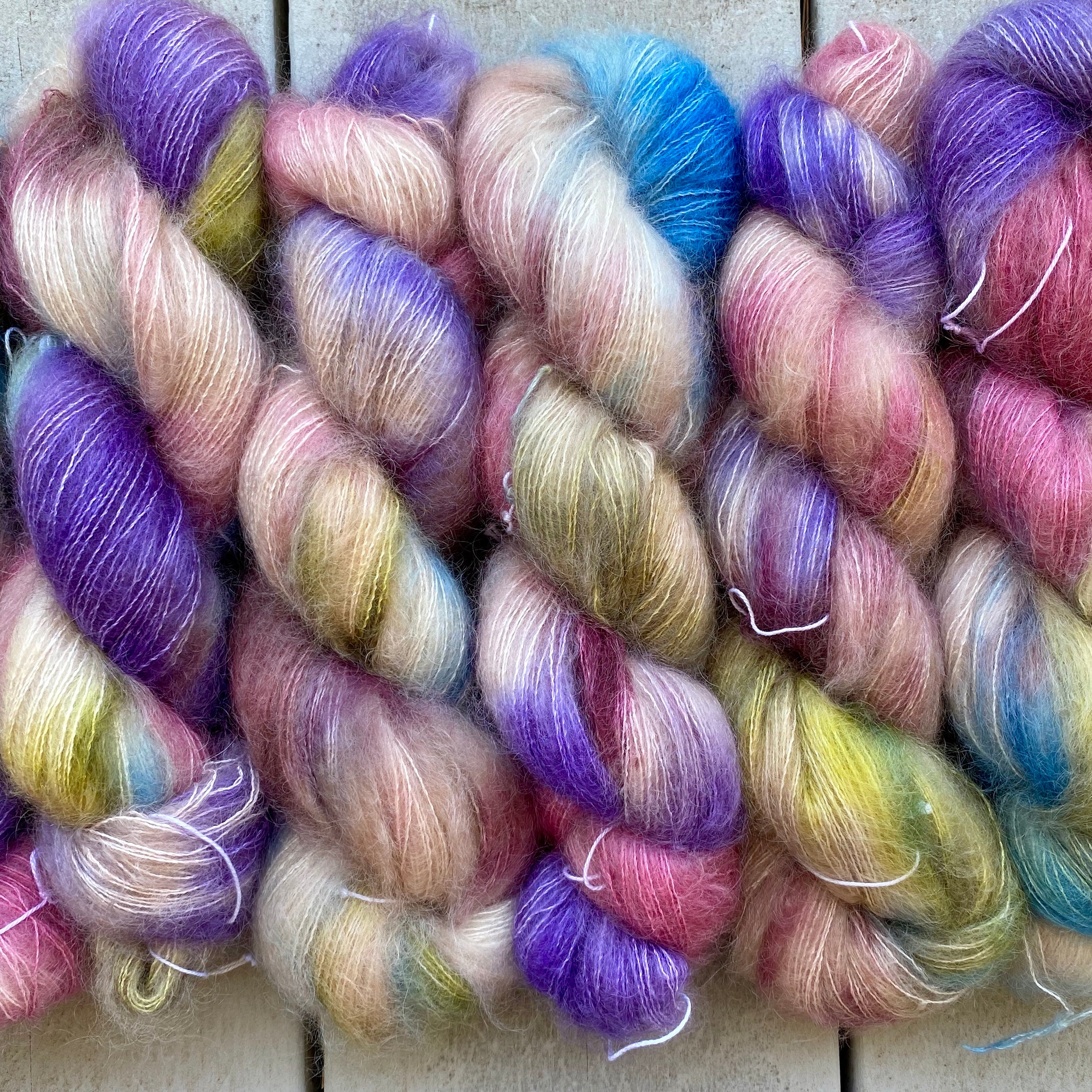 The Language of Flowers, Superkid Mohair/Silk *DYE TO ORDER*