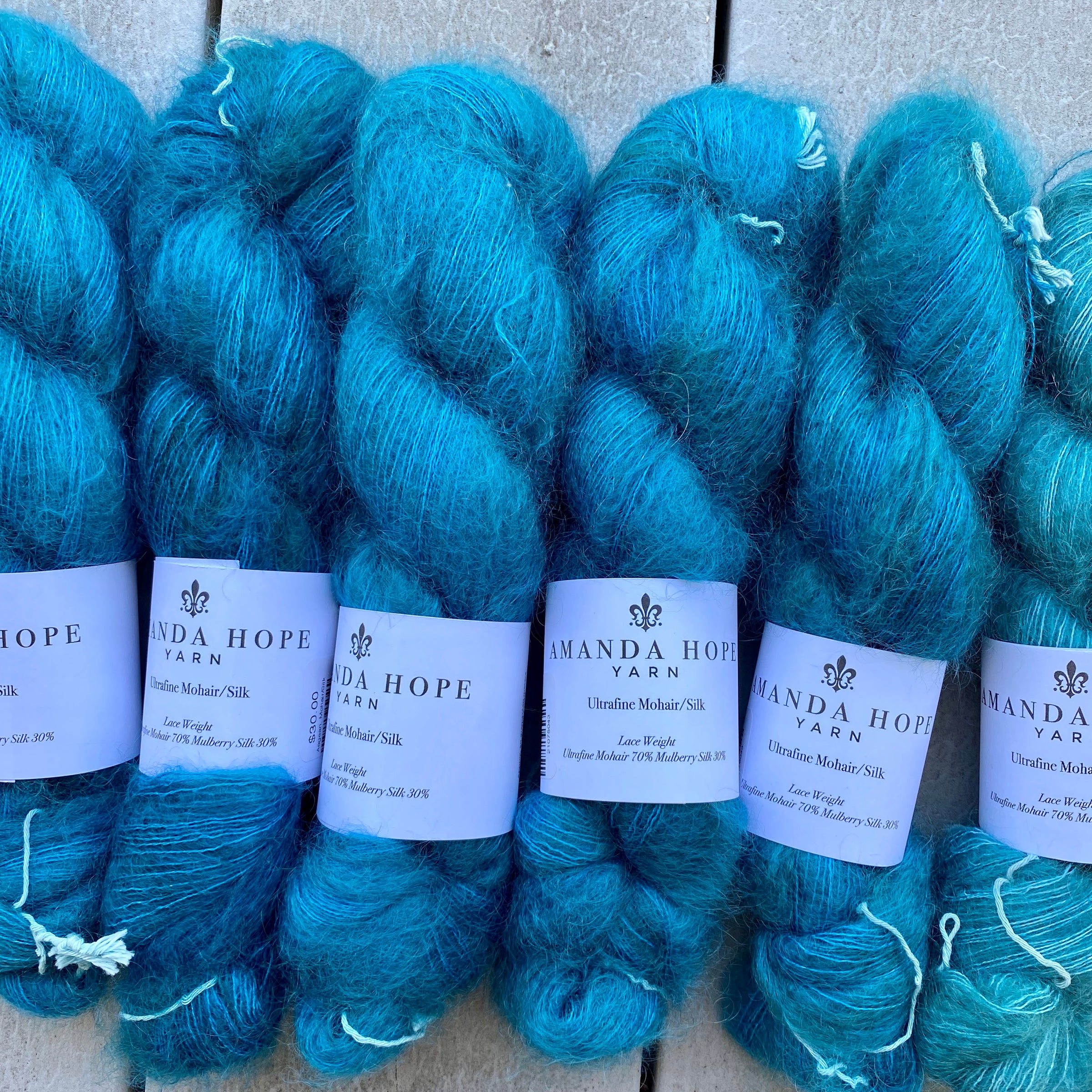 Aegean, Ultrafine Mohair/Silk *DYE TO ORDER*