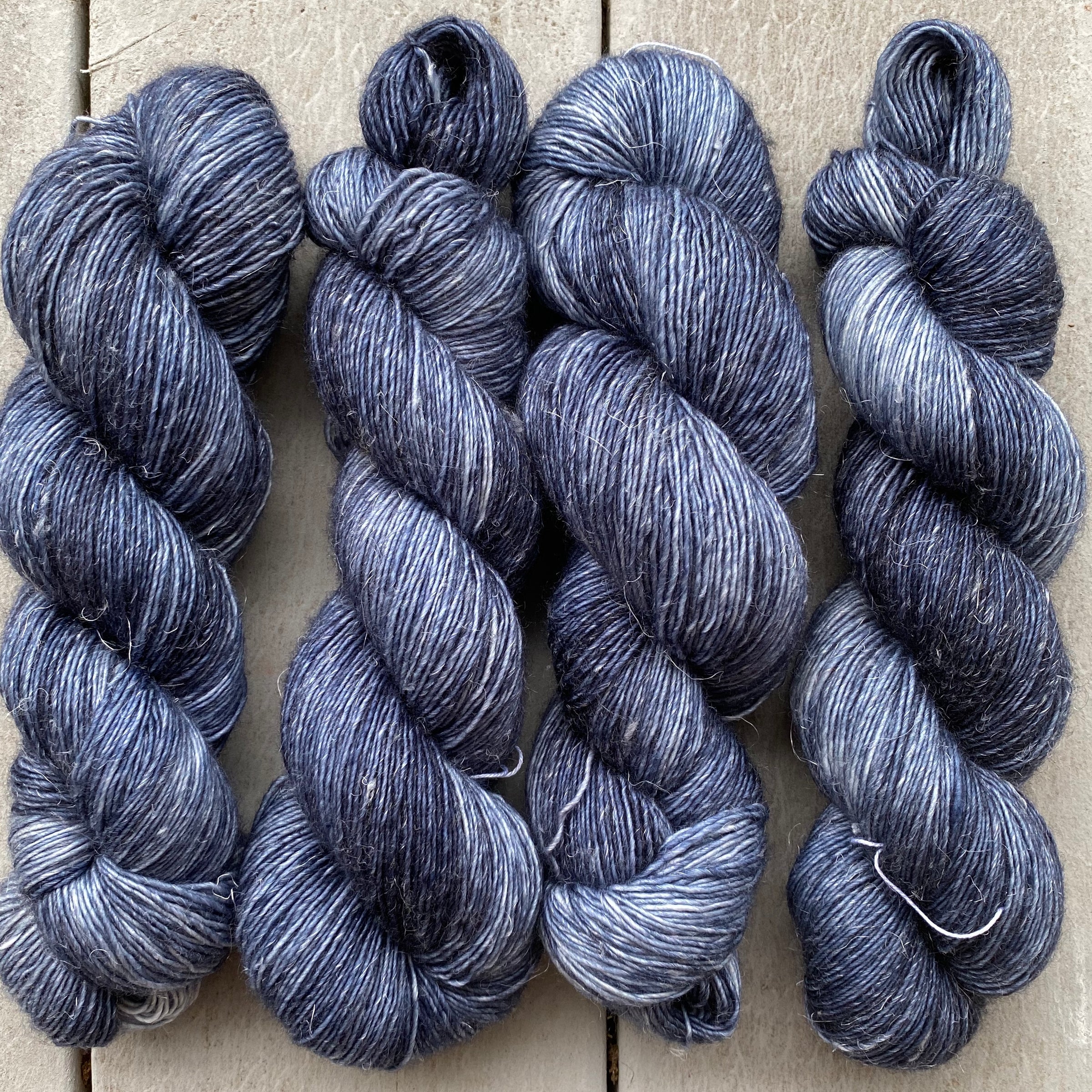 Blue Moon, Merino Linen Fingering Weight