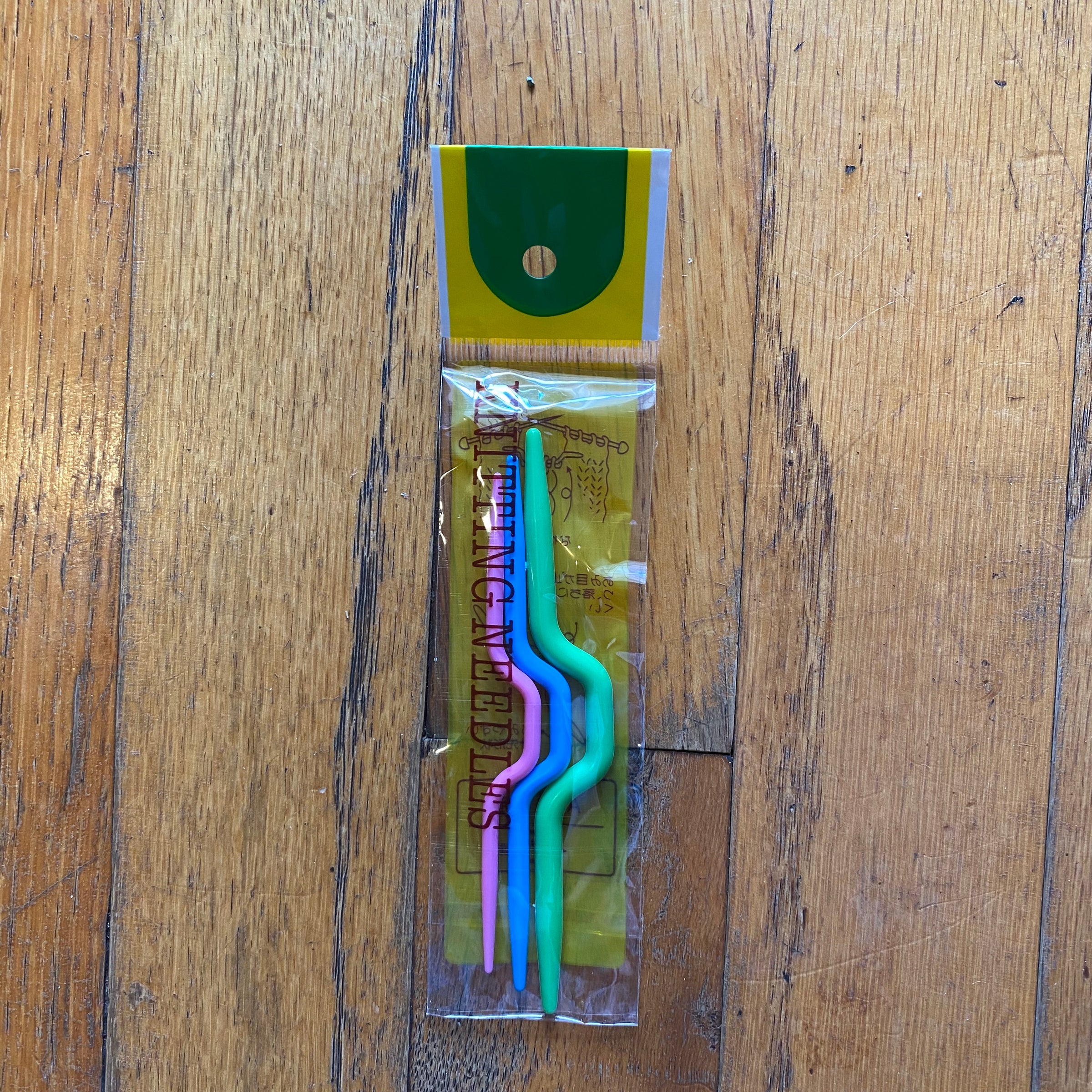 Plastic  Cable Needles, Set of 3