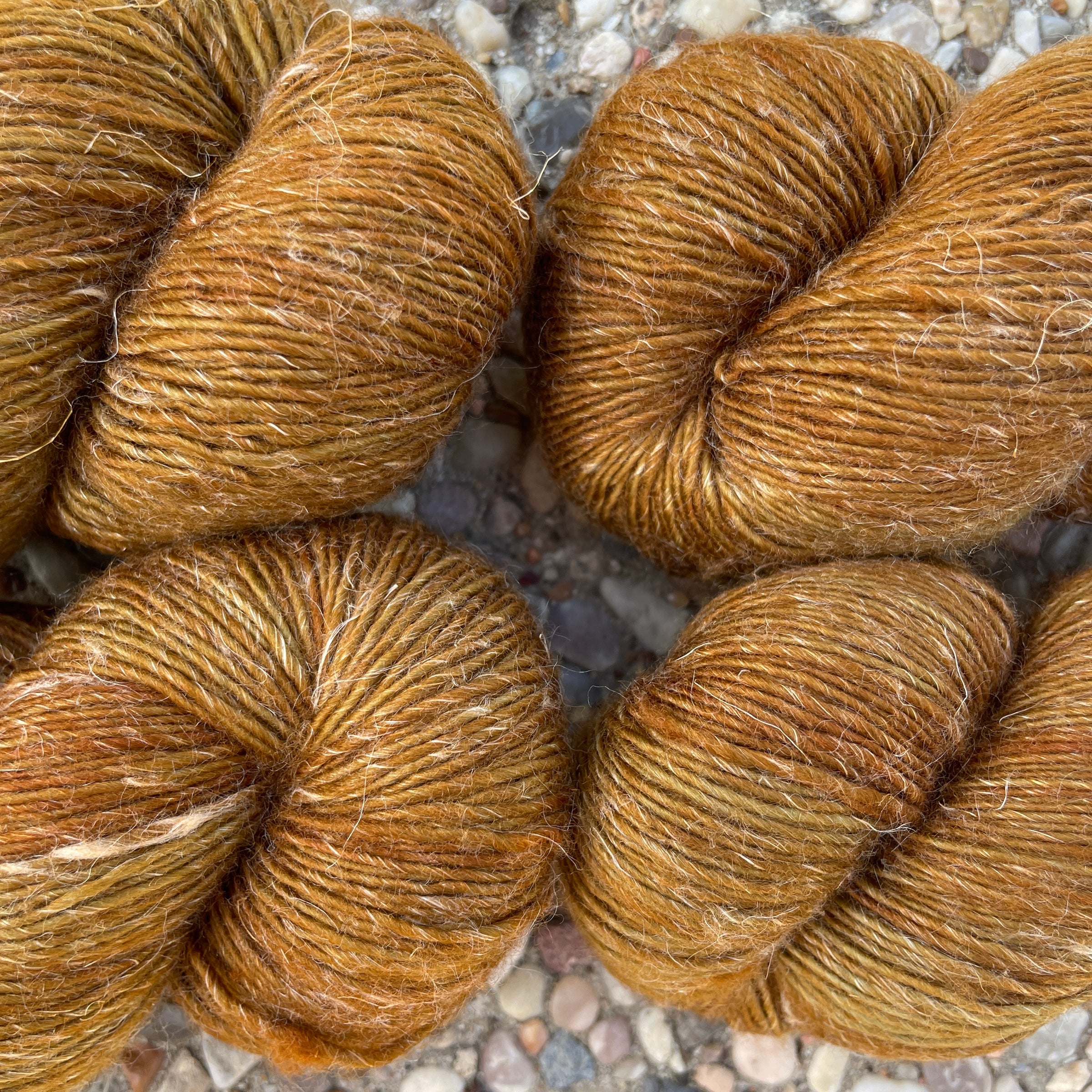 Bronze, Merino Linen Fingering Weight