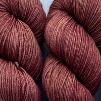 Milk Chocolate, Aussie Extra Fine Fingering or Aussie Extra Fine Sock with Nylon