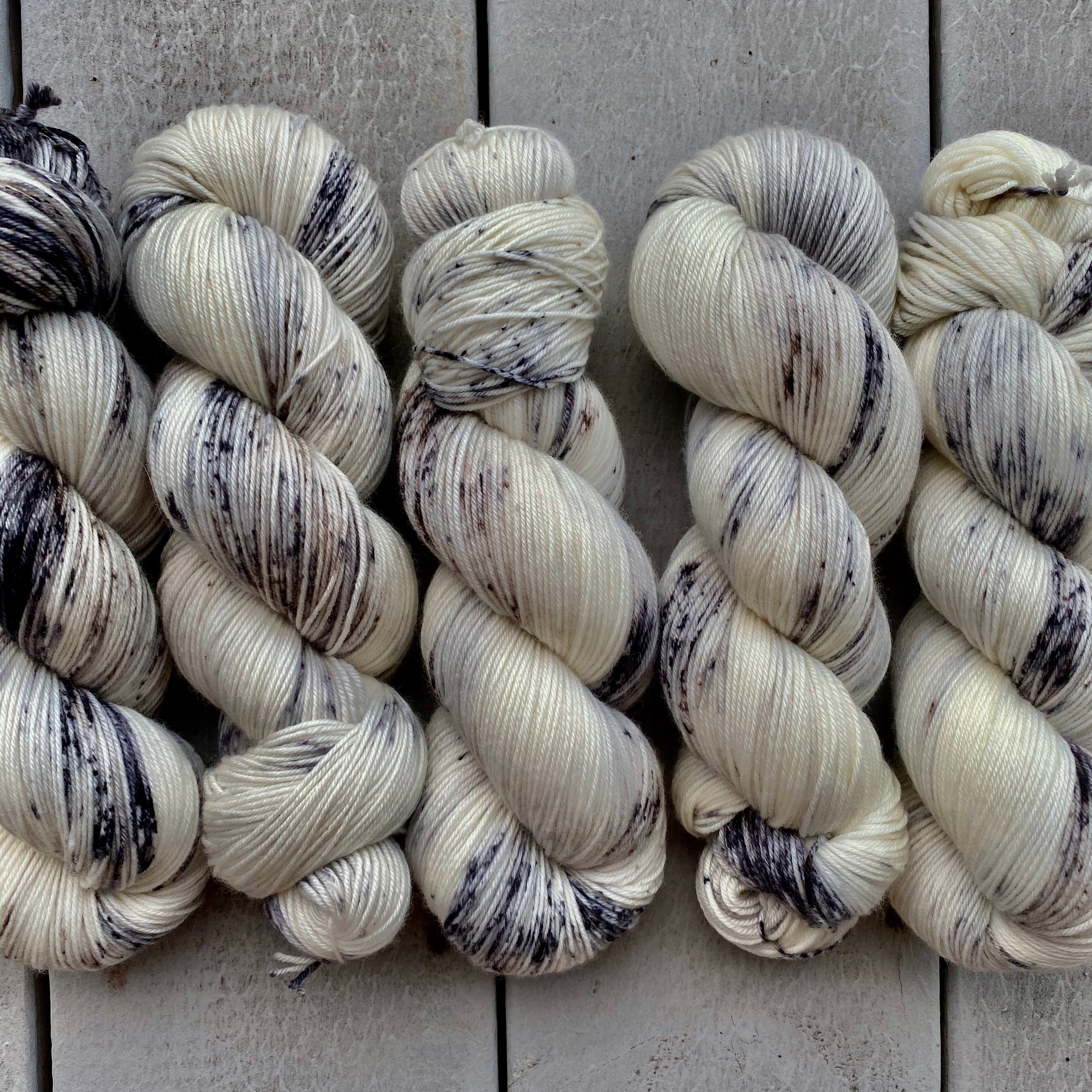 White Lynx,  Aussie Extra Fine Fingering or Aussie Extra Fine Sock with Nylon