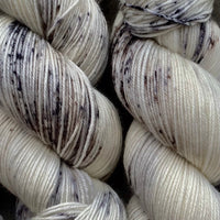 White Lynx,  Aussie Extra Fine Fingering or Aussie Extra Fine Sock with Nylon