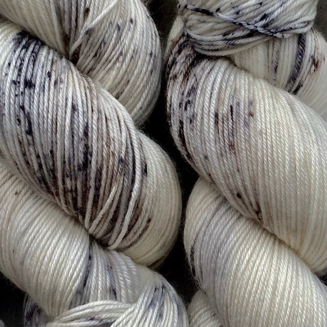White Lynx,  Aussie Extra Fine Fingering or Aussie Extra Fine Sock with Nylon