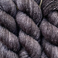 Noir, Merino Linen Fingering Weight