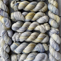 Moonstream,  Put On a Happy Face Hat Set in Aussie Extra Fine DK/Lt. Worsted