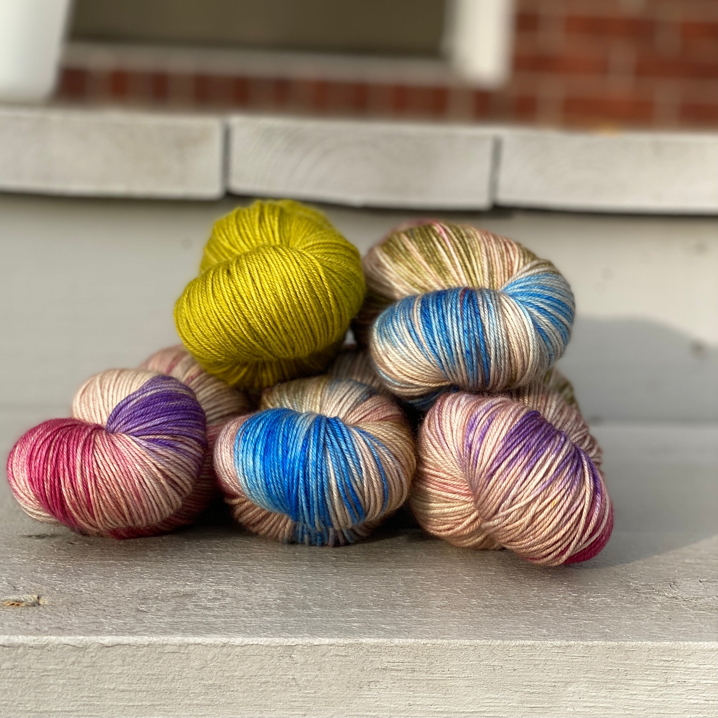 The Language of Flowers, Aussie Extra Fine Fingering or Aussie Extra Fine Sock with Nylon