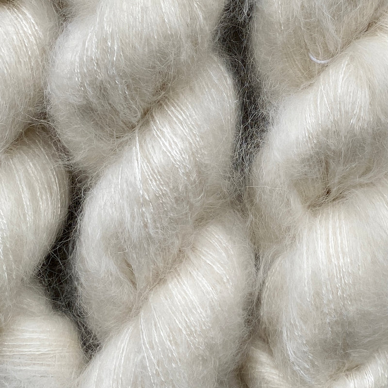 Naked, Natural/Undyed, Superkid Mohair/Silk