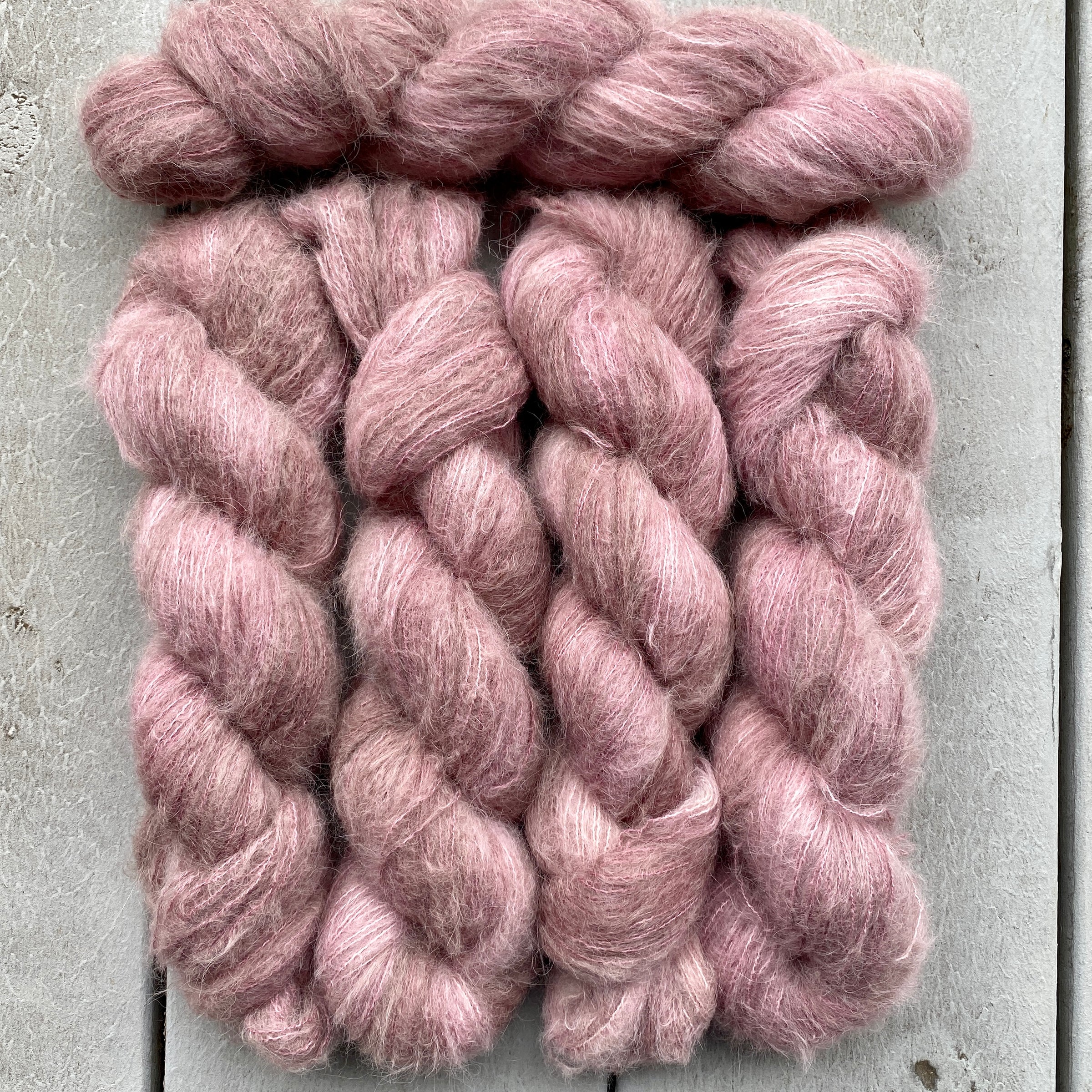 Mauvelous, Suri Silk *DYE TO ORDER*