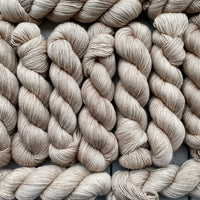 Cashmere Pearl, Merino Linen Fingering Weight