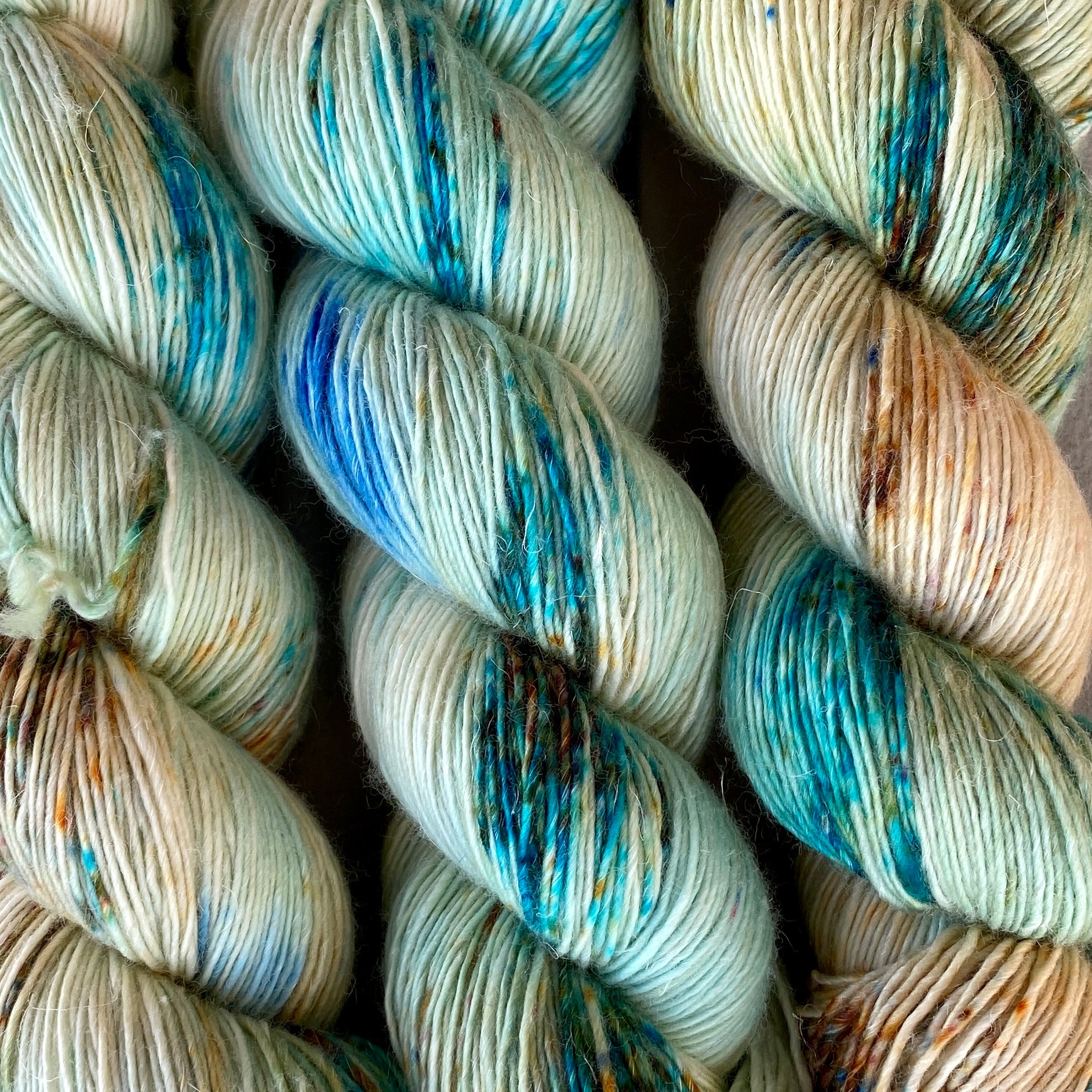 Breakfast at Tiffany's, Merino Linen Fingering Weight