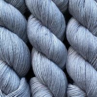 Barely Gray, Merino Linen Fingering Weight