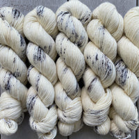 White Lynx, Merino Linen Fingering Weight