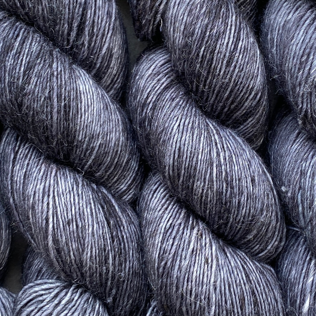 Ash, Merino Linen Fingering Weight