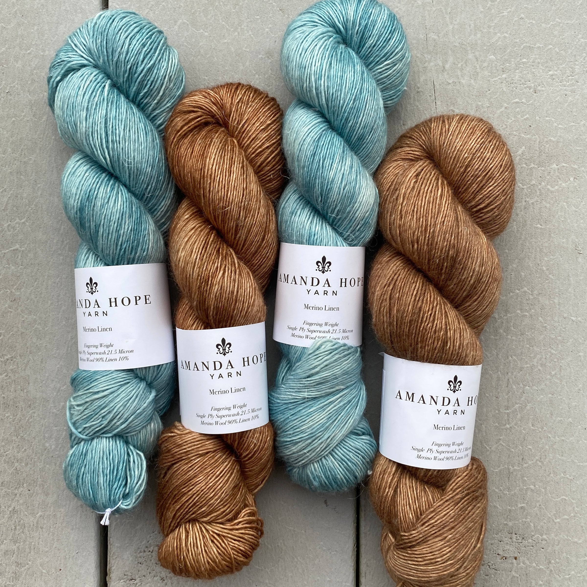 Baby Bella, Merino Linen Fingering Weight
