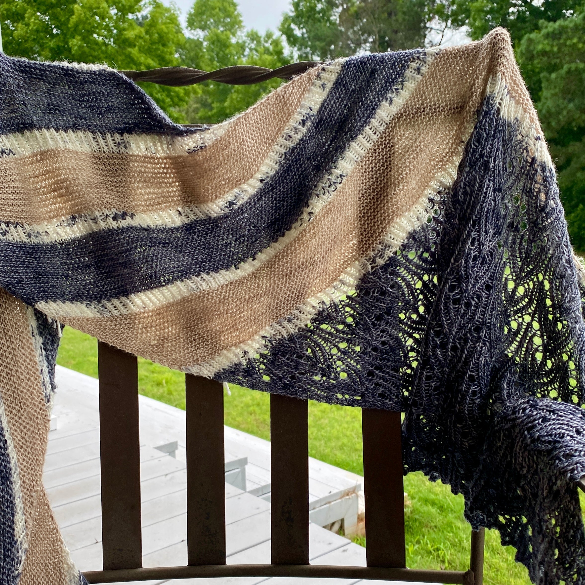 Antibes Batik, Merino Linen Fingering Weight