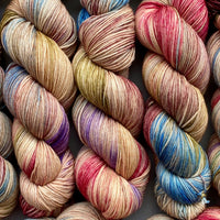 The Language of Flowers, Aussie Extra Fine Fingering or Aussie Extra Fine Sock with Nylon