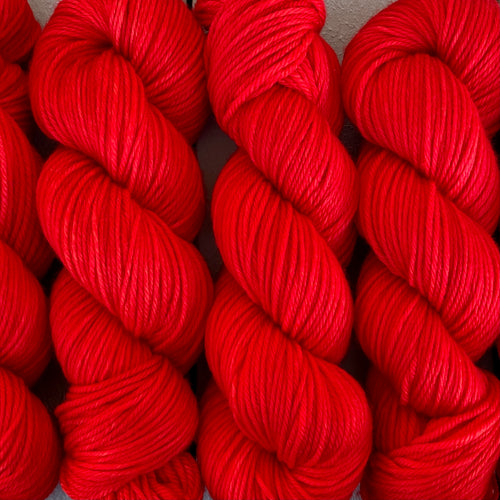 Christmas Red, Aussie Extra Fine DK/Light Worsted