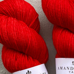 Christmas Red, Aussie Extra Fine DK With Nylon