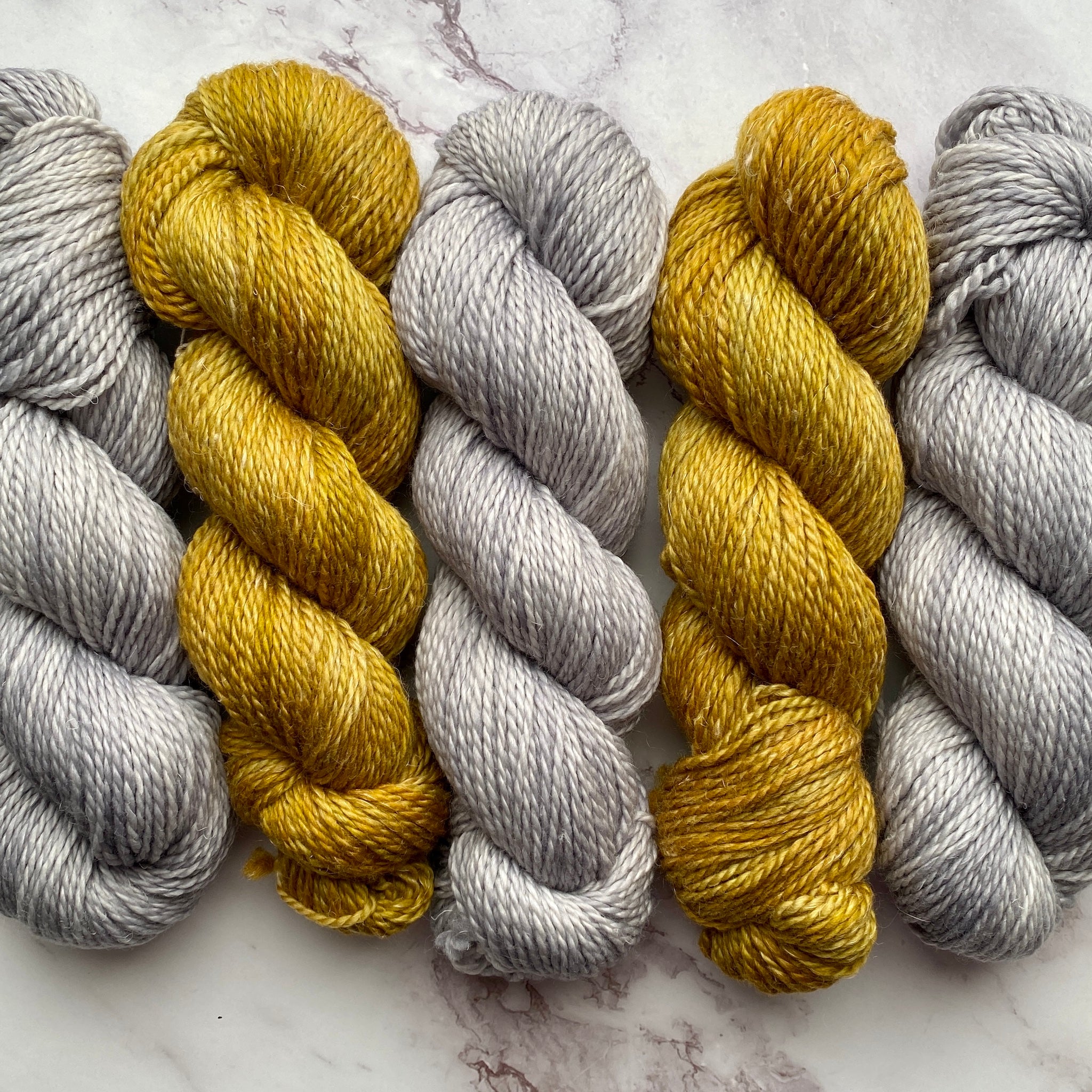 Barely Gray, Merino Linen Aran