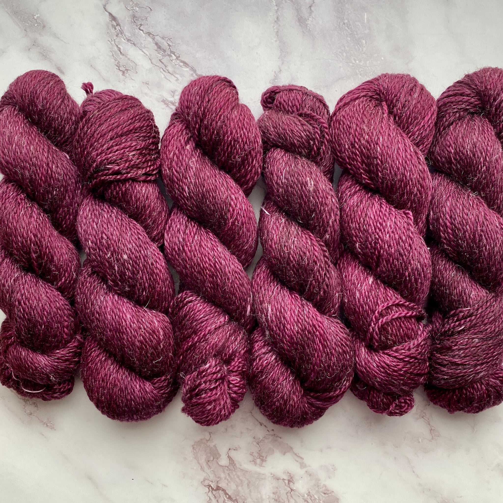 Loganberry, Merino Linen Aran