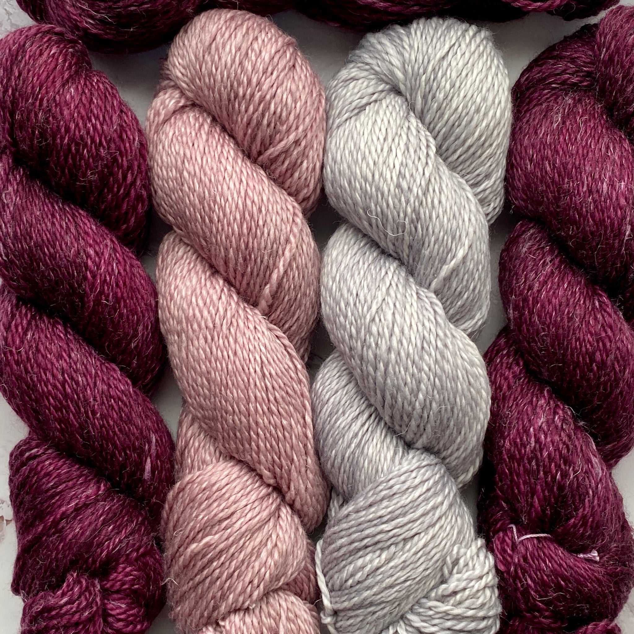 Loganberry, Merino Linen Aran