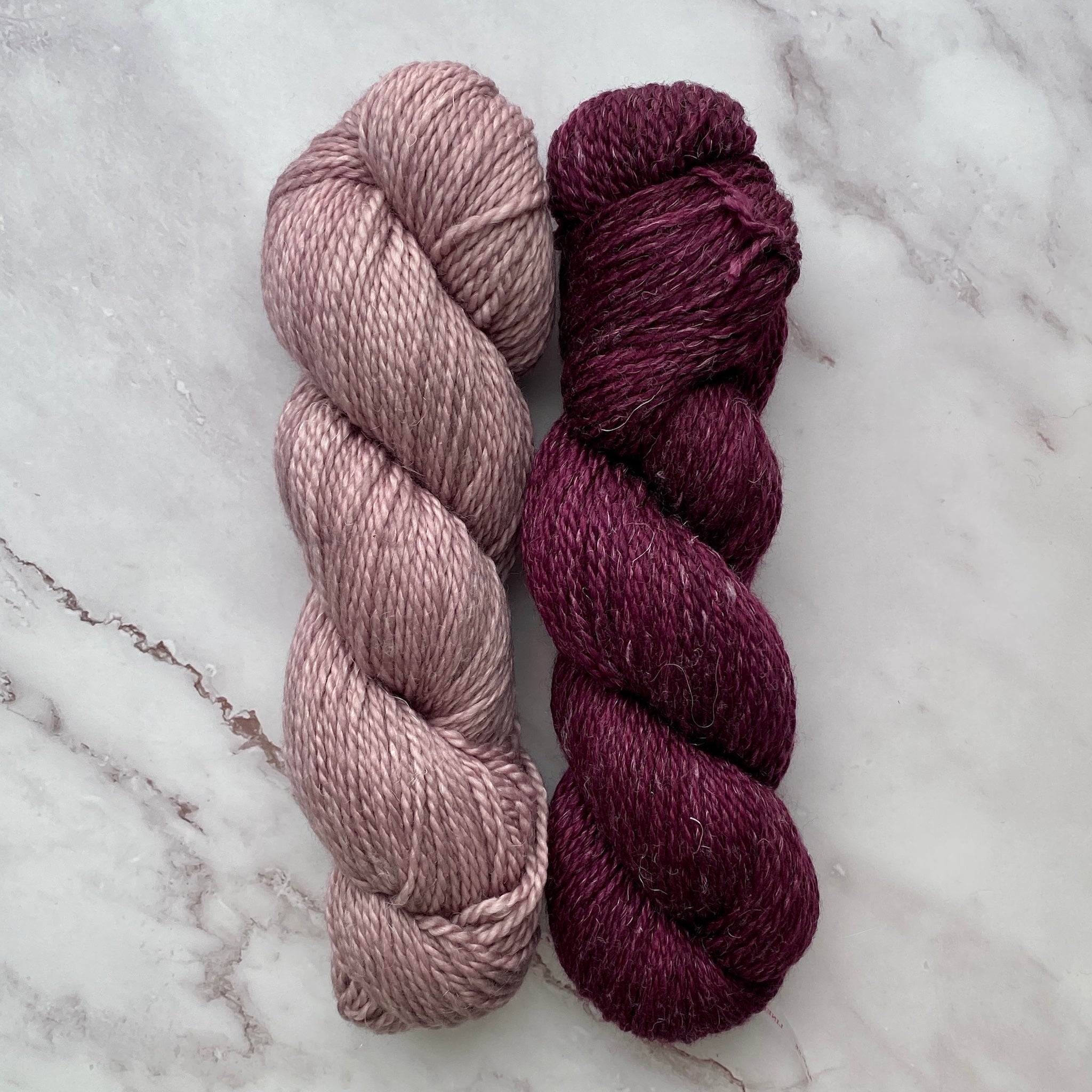 *DYE TO ORDER* Taybern Pullover, (a design by Joan Fogione), Joan's Original Colors, Merino Linen Aran