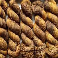 Oil Rubbed Bronze,  Aussie Extra Fine Sock with Nylon 50 (1/2 skein, 50 grams)