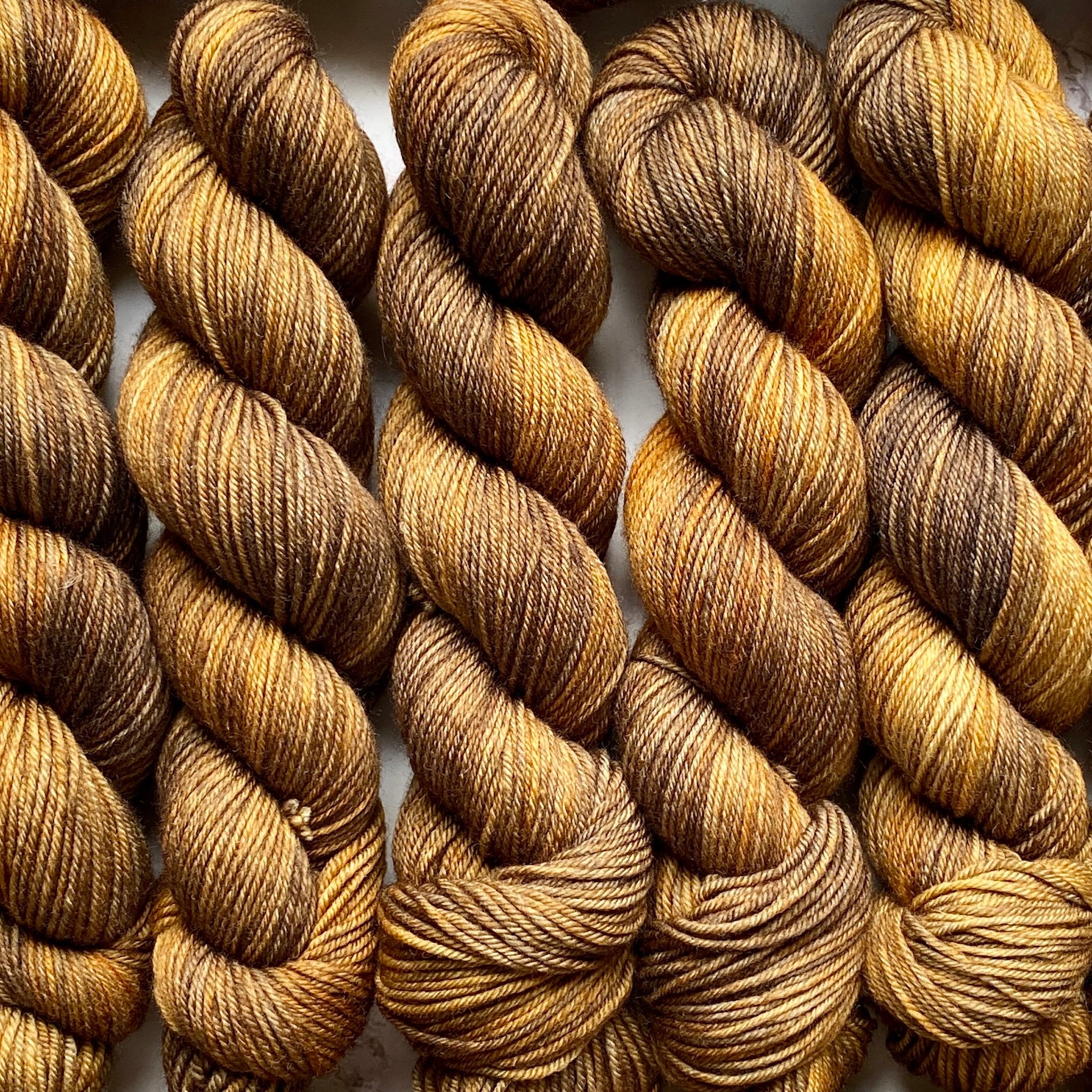 Oil Rubbed Bronze,  Aussie Extra Fine Sock with Nylon 50 (1/2 skein, 50 grams)