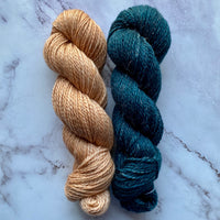 Rose Gold, Merino Linen Aran