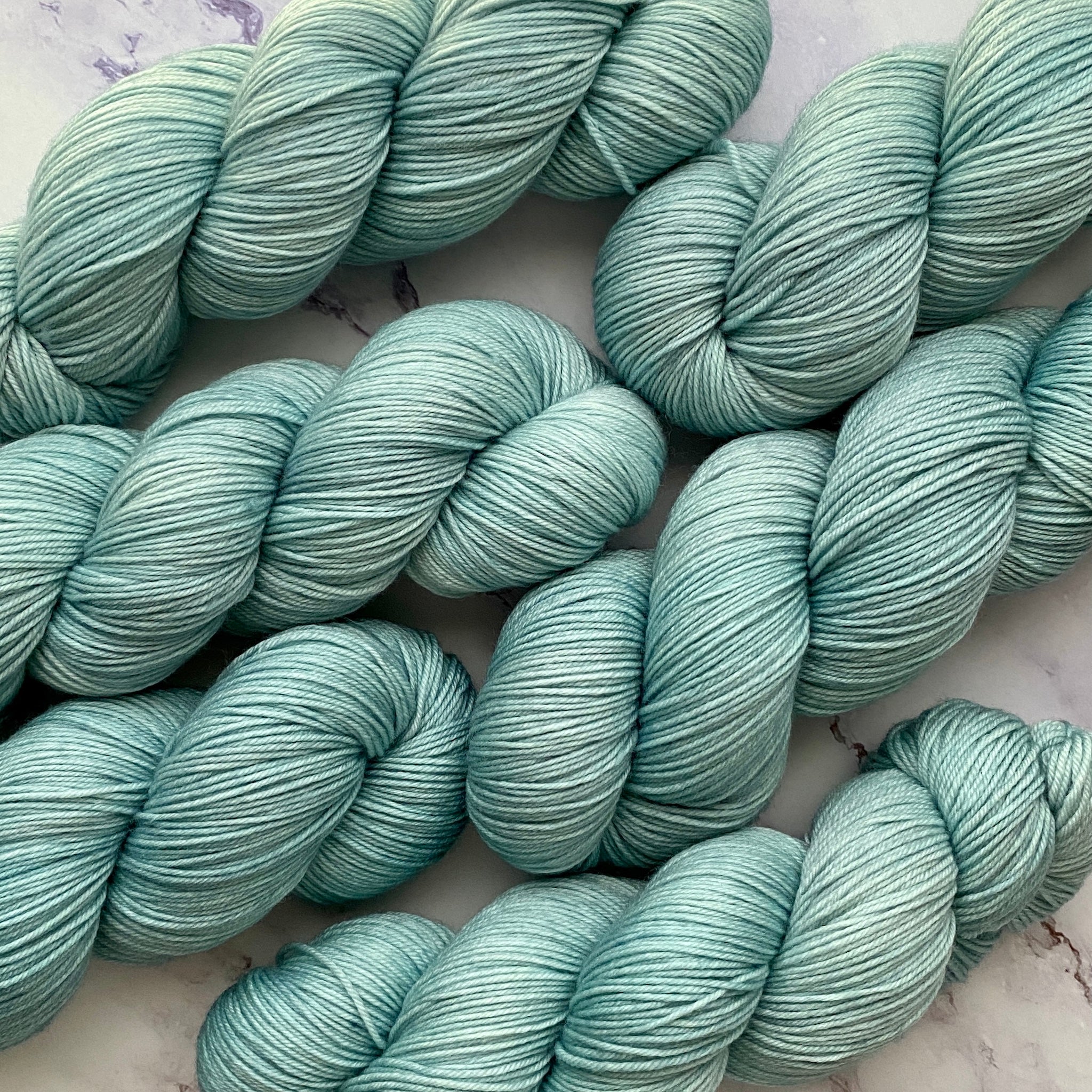 Gossamer Teal, Aussie Extra Fine Merino Fingering Or Aussie Extra Fine Sock with Nylon