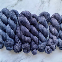 Blue Moon, Merino Linen Fingering Weight