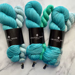 Teal Zeal Sock Set, Aussie Extra Fine HIGH TWIST with Nylon