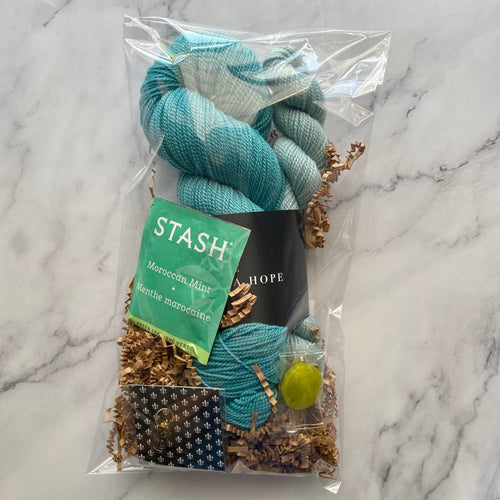 Teal Zeal Sock Set, Aussie Extra Fine HIGH TWIST with Nylon