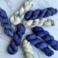 Forever in Blue Jeans on Aussie Extra Fine Fingering or Aussie Extra Fine Sock with Nylon