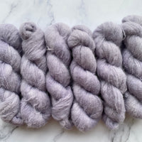 French Lavender, Suri Silk *DYE TO ORDER*