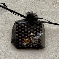 Black & White Sheep Enamel Charm Stitch Marker & Progress Keeper Combos