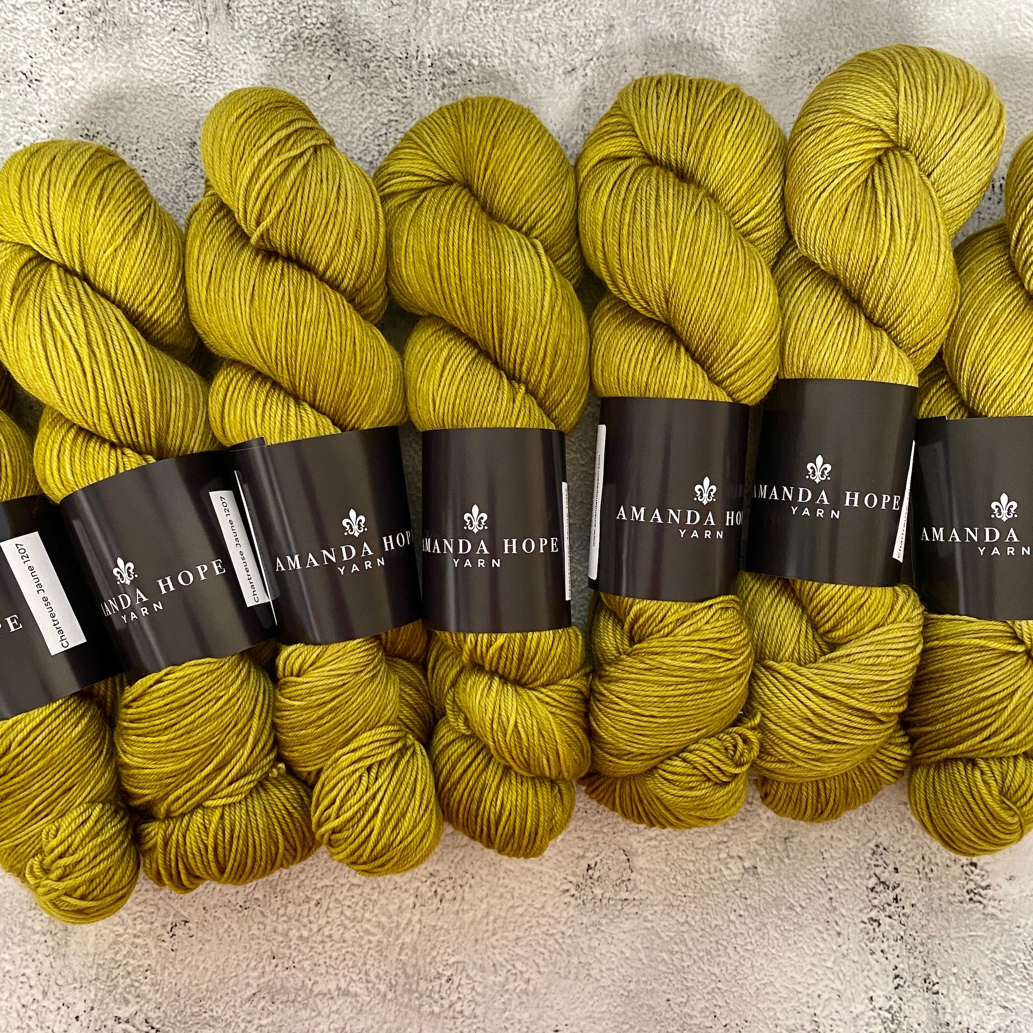 Chartreuse Jaune, Aussie Extra Fine or  Aussie Extra Fine Sock with Nylon