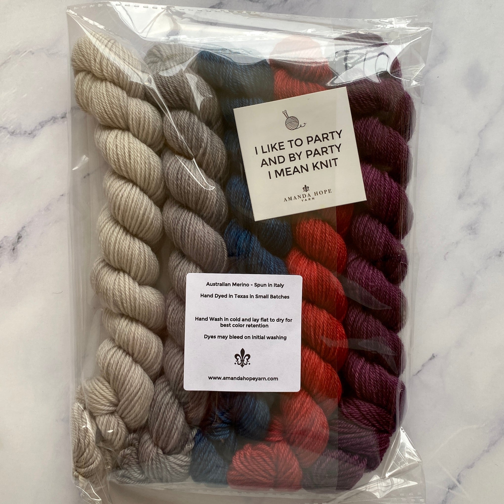 Simply Fun MKAL 5 Pack with 2 Removable Stitch Markers, Set 567, Aussie Extra Fine Sock with Nylon